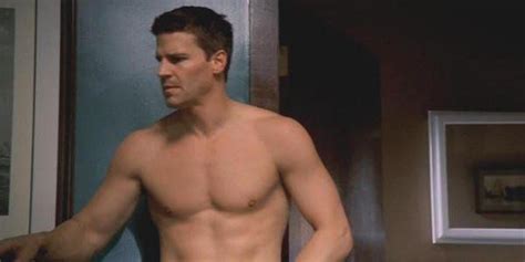 David Boreanaz was naked a LOT on the Buffy set